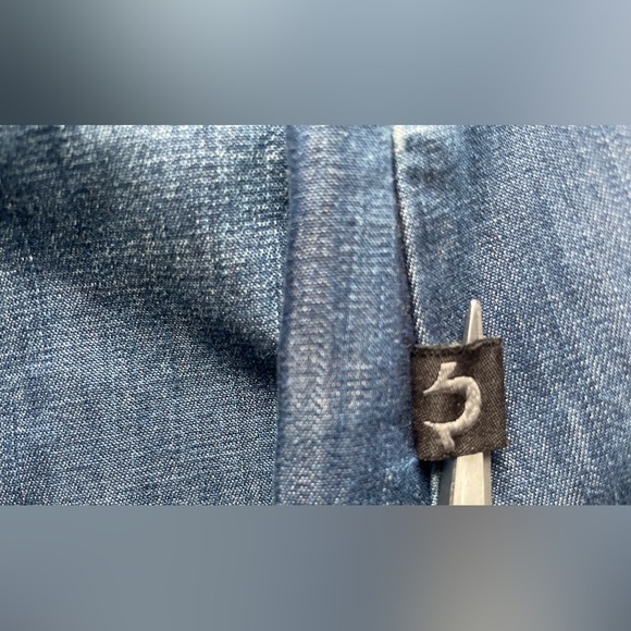 True Religion Long Sleeve Denim Blouse - Picture 9 of 11